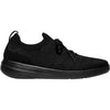 Womens Fit flop Fit Flop Super Q Knit Slip-On Laced Sneaker Women's Casual Lace-Ups All Black All Black