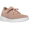 Womens Fit flop Fit Flop Super Q Knit Slip-On Laced Sneaker Women's Casual Lace-Ups Beige Buff/Rose Gold Beige Buff/Rose Gold