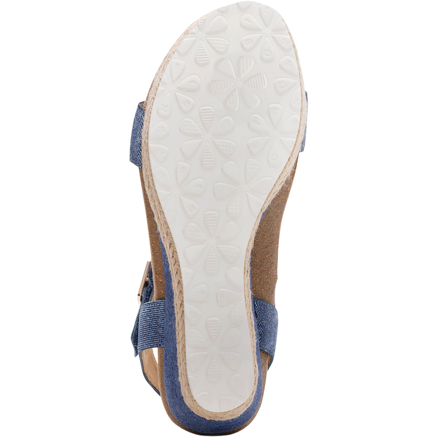 Womens Aetrex Aetrex Sydney Women's Wedge Sandals Denim Denim