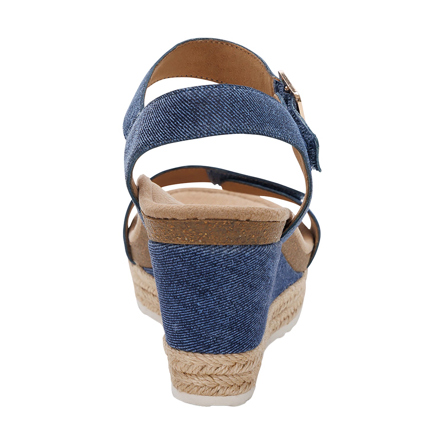 Womens Aetrex Aetrex Sydney Women's Wedge Sandals Denim Denim
