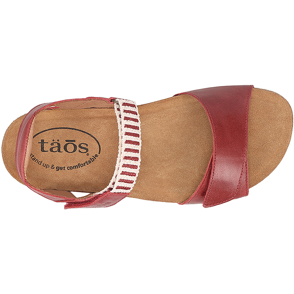 Womens Taos Women's Taos Symbol Currant Leather Currant Leather