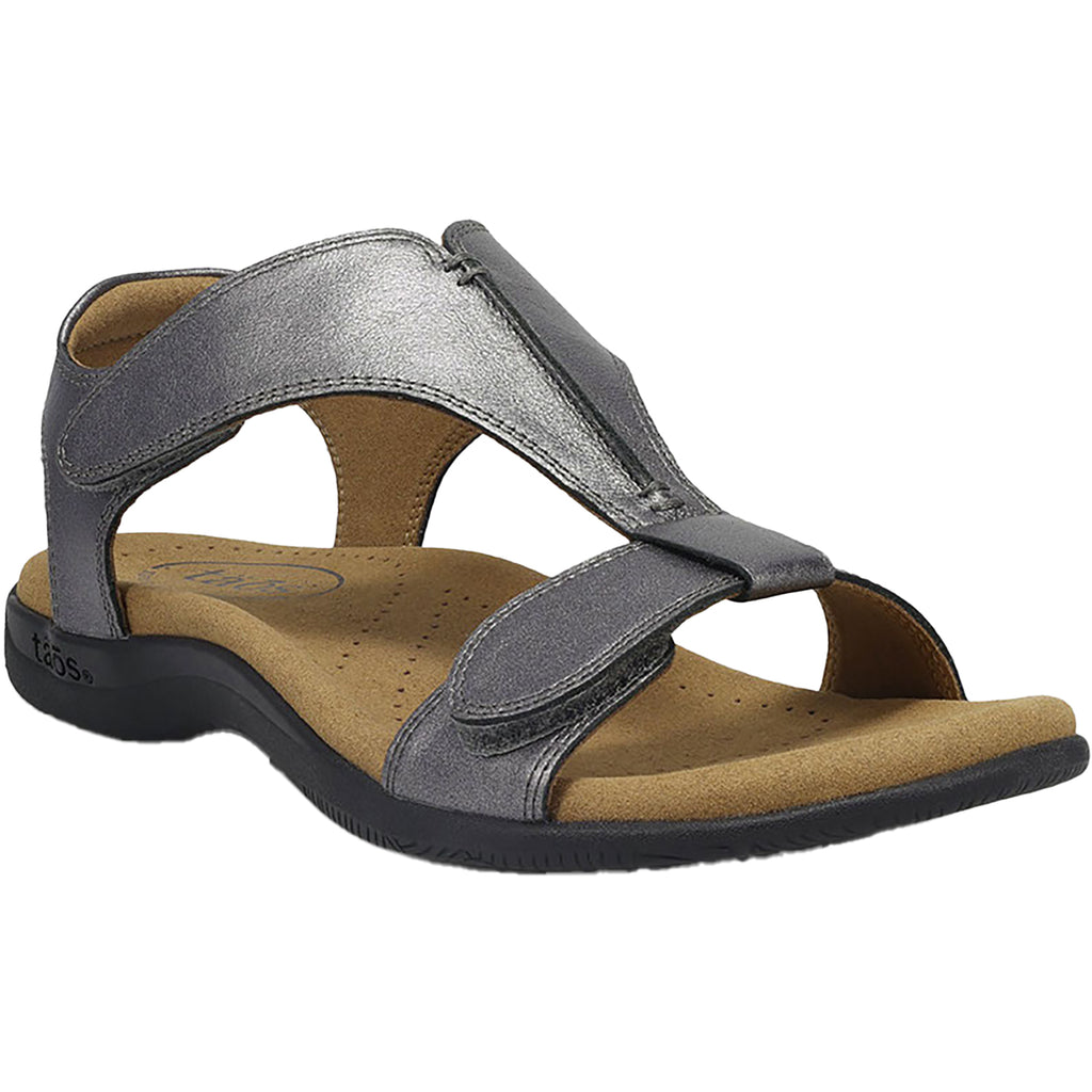 Womens Taos Women's Taos The Show Pewter Leather Pewter Leather