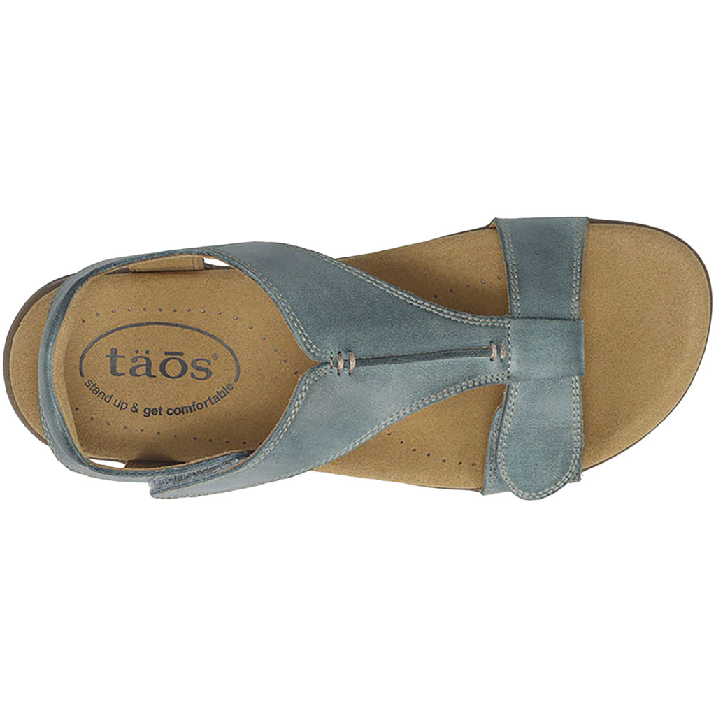 Womens Taos Women's Taos The Show Teal Leather Teal Leather