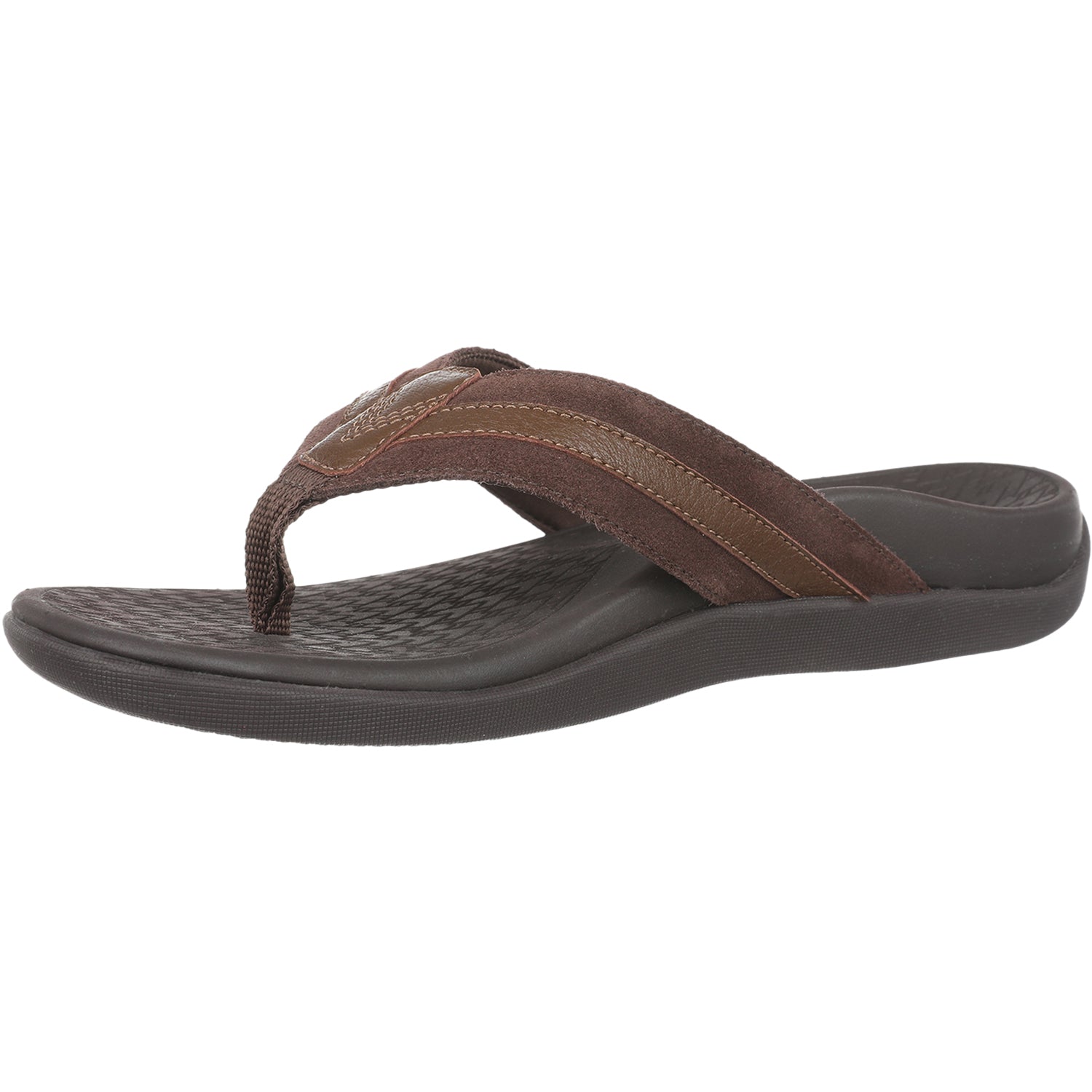 Mens Vionic Vionic Tide II Men's Sandals Thong Sandals Chocolate Ganache Chocolate Ganache