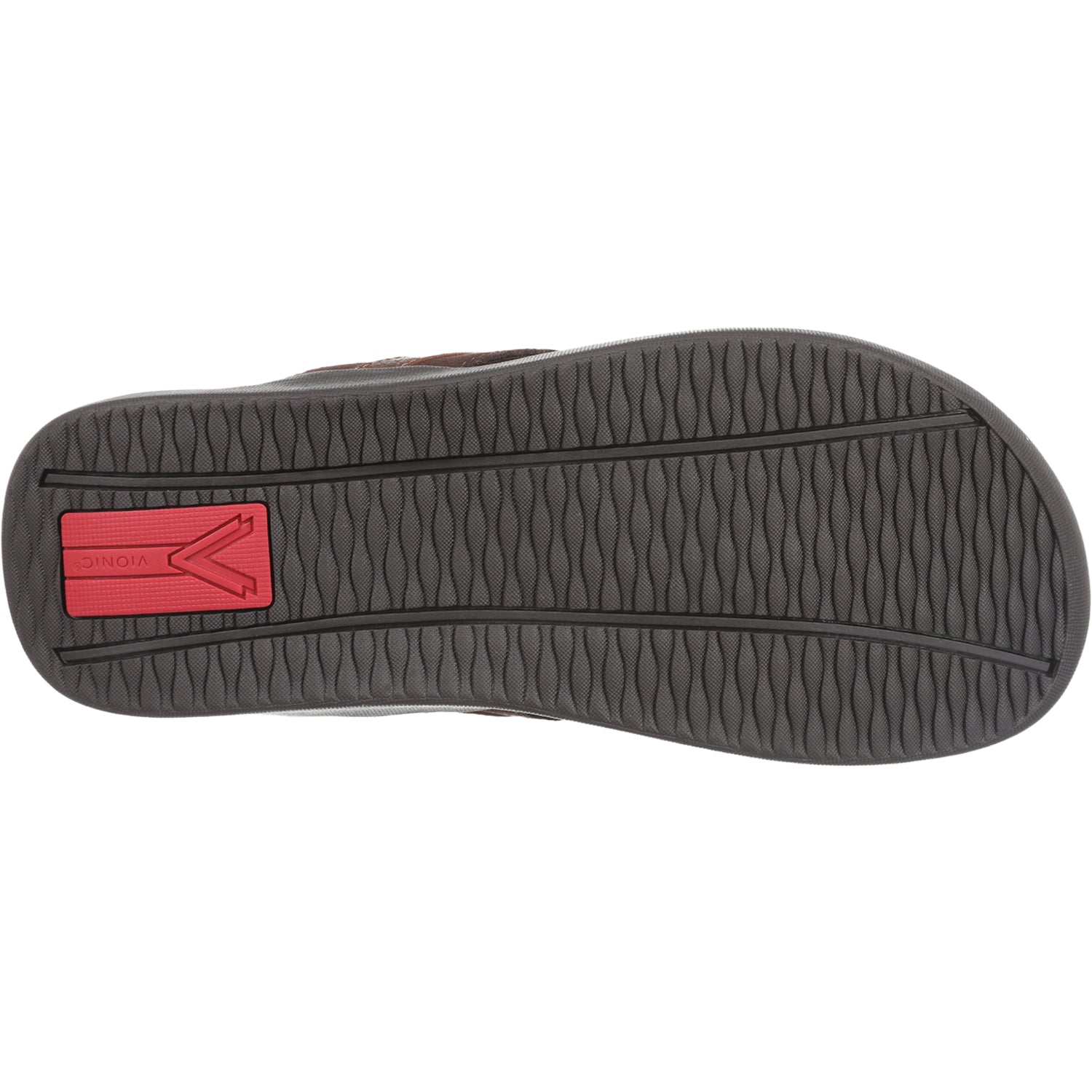 Mens Vionic Vionic Tide II Men's Sandals Thong Sandals Chocolate Ganache Chocolate Ganache