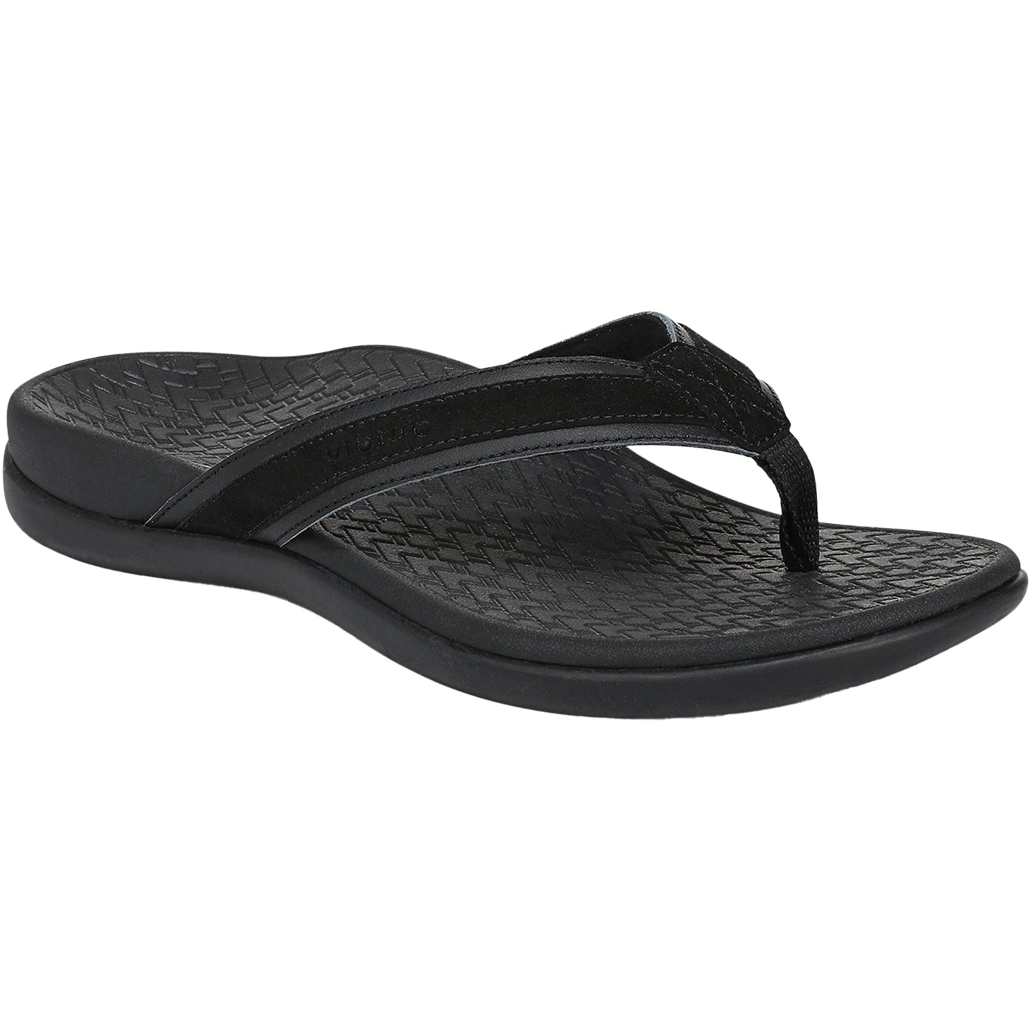 Womens Vionic Vionic Tide 2.0 Women's Thong Sandals Black Black