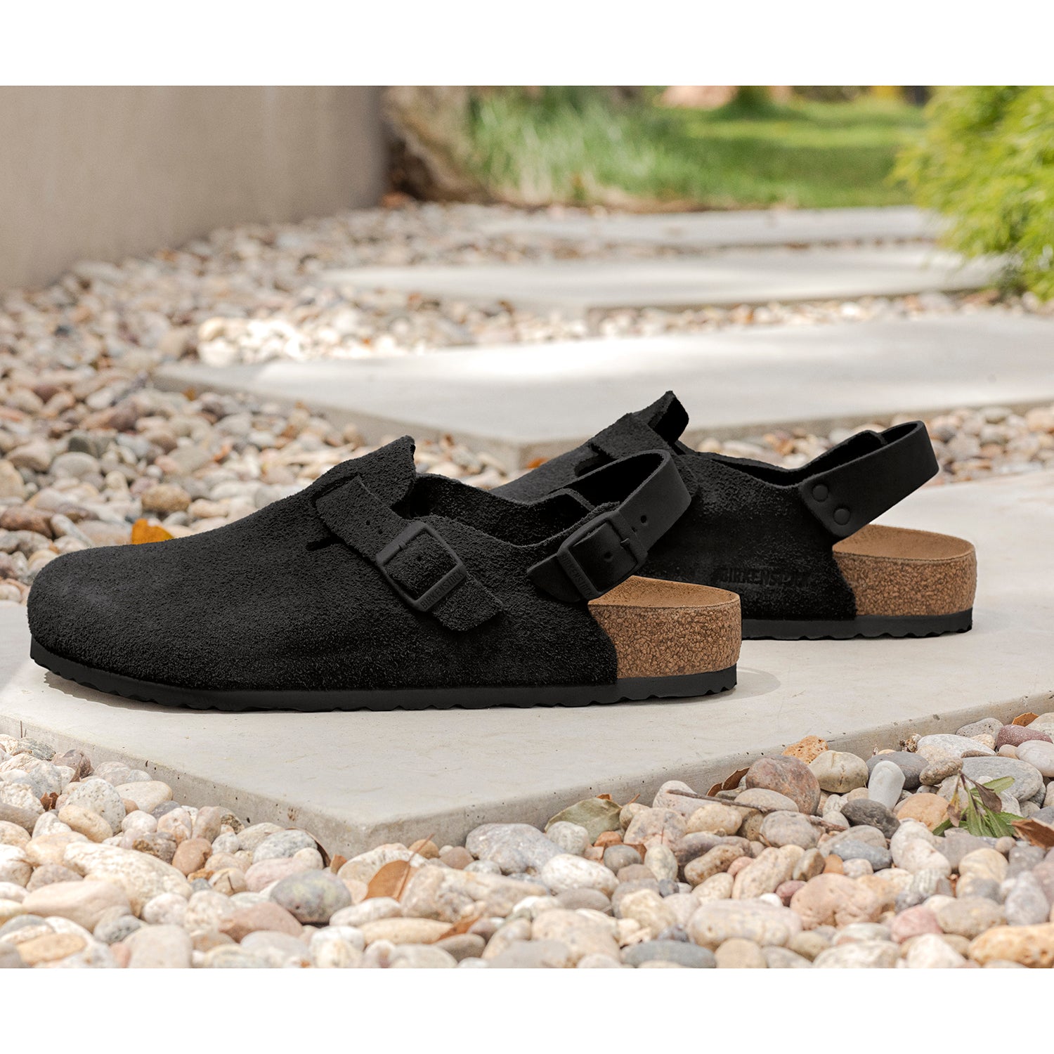 Unisex Birkenstock Unisex Birkenstock Tokio Black Suede Black Suede