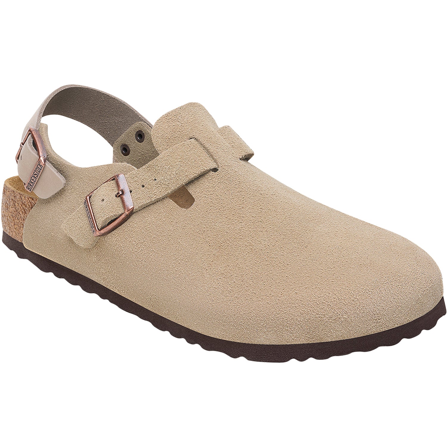 Unisex Birkenstock Unisex Birkenstock Tokio Taupe Suede Taupe Suede
