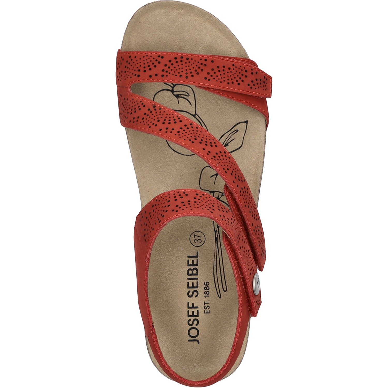 Womens Josef seibel Josef Seibel Tonga 78 Women's Sandals Red Red