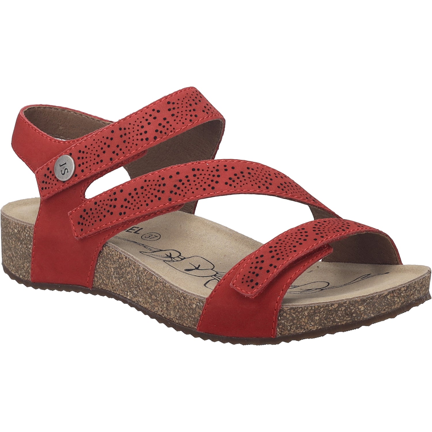 Womens Josef seibel Josef Seibel Tonga 78 Women's Sandals Red Red