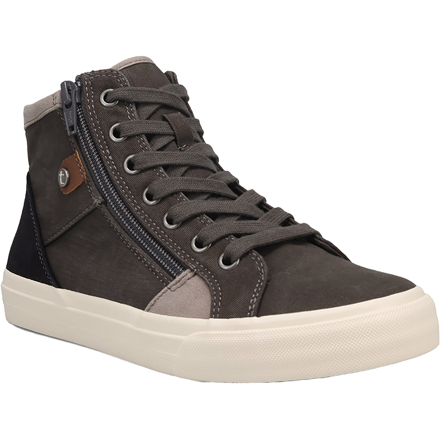Womens Taos Taos Top Soul Women's Sporty Lace Up Shoes Graphite/Black Vintage Canvas Graphite/Black Vintage Canvas