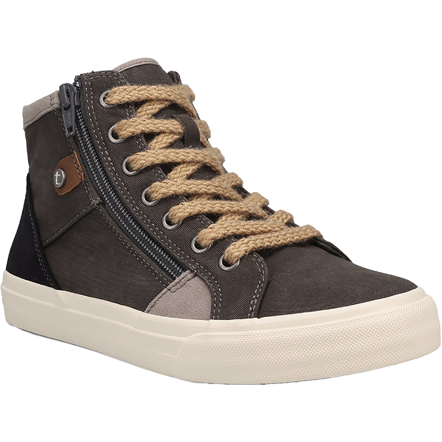 Womens Taos Taos Top Soul Women's Sporty Lace Up Shoes Graphite/Black Vintage Canvas Graphite/Black Vintage Canvas