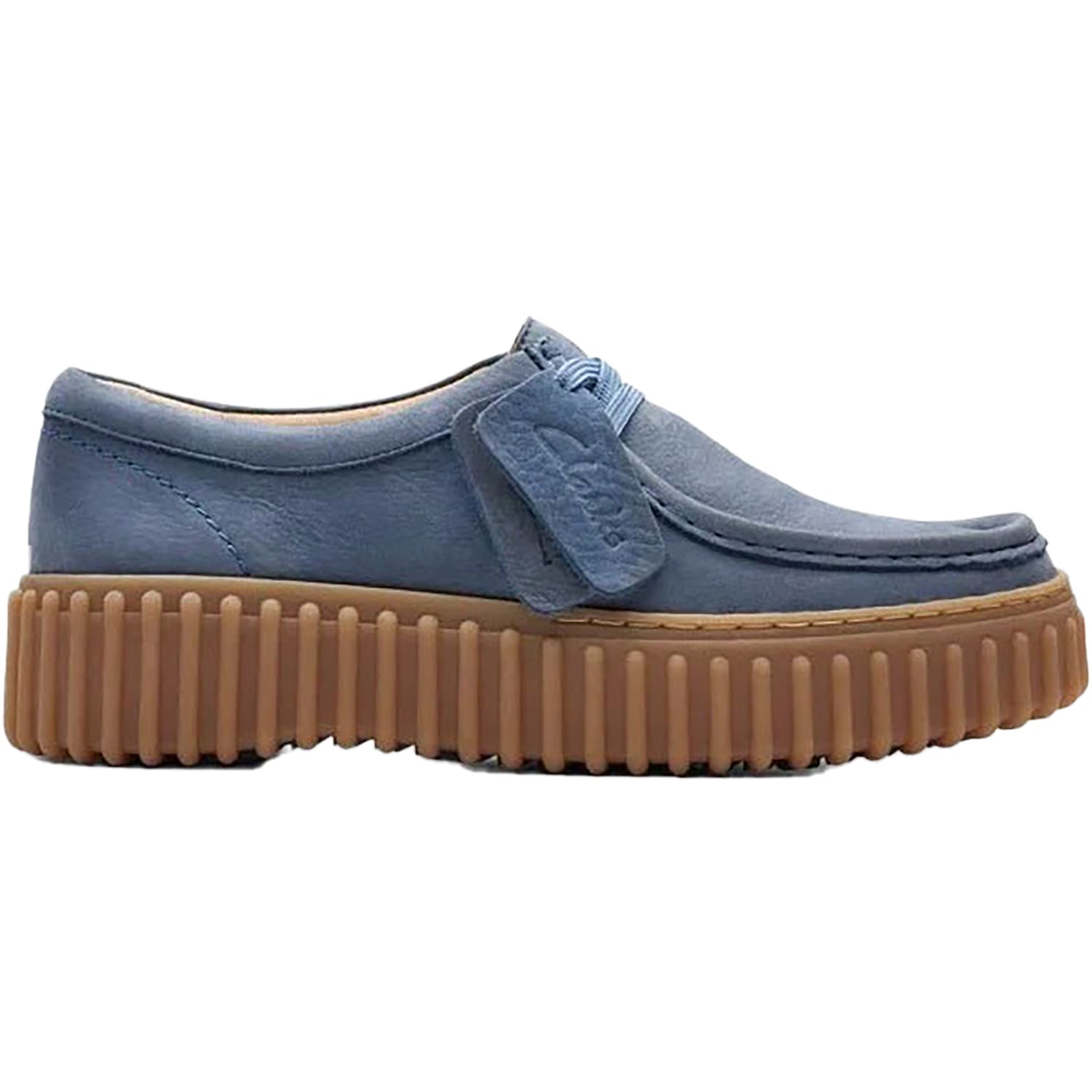 Womens Torhill Bee Ecru Suede Wallabee | Clarks
