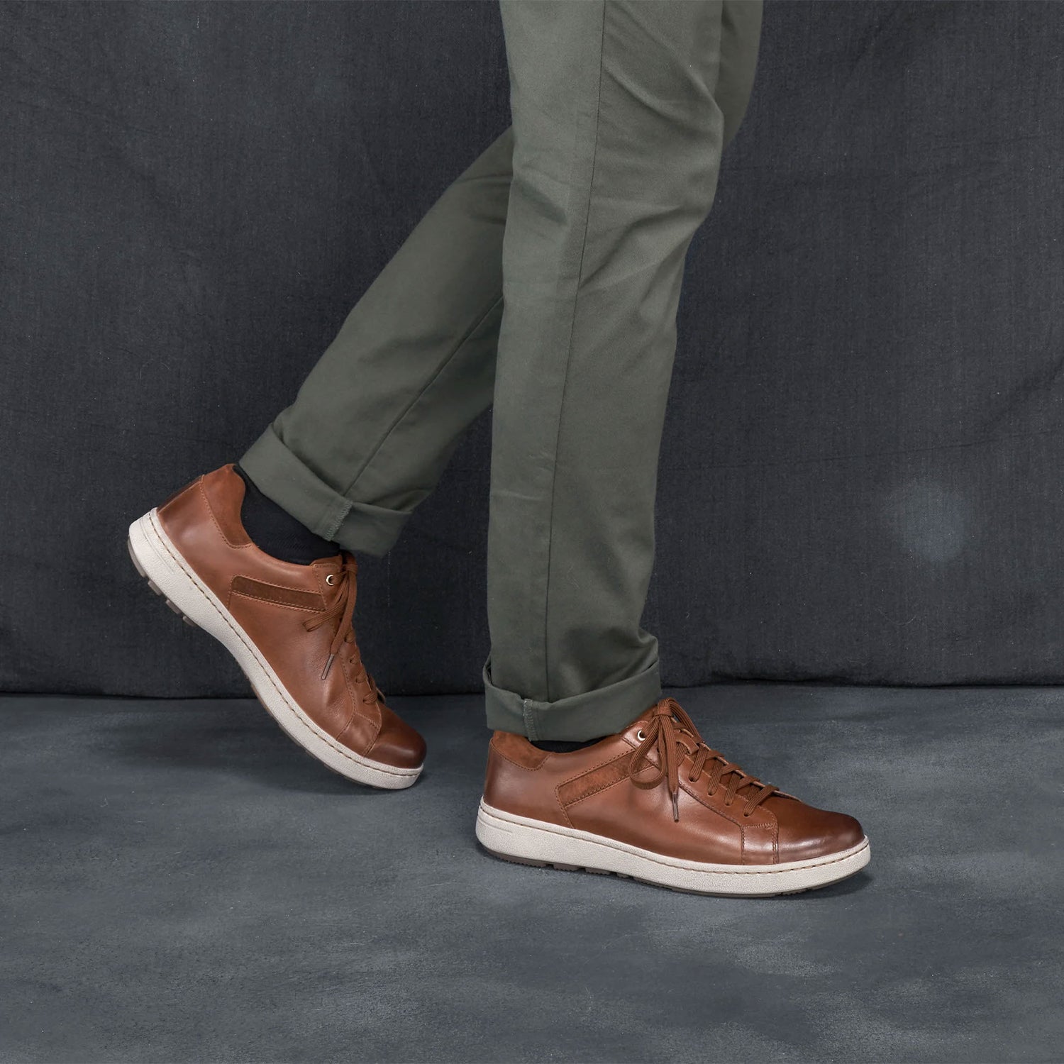 Mens Dansko Dansko Trevor Men's Lace Up Shoes Tan Burnished Calf Tan Burnished Calf