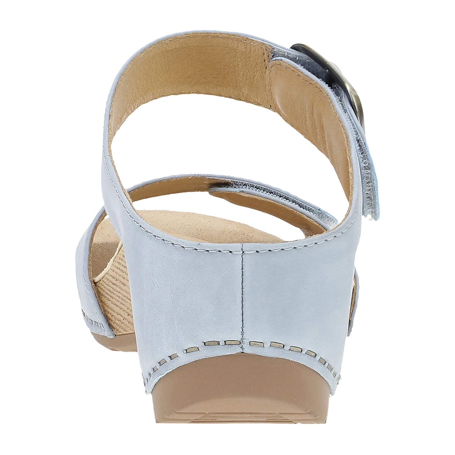 Womens Dansko Dansko Tanya Women's Wedge Sandals Sky Nubuck Sky Nubuck