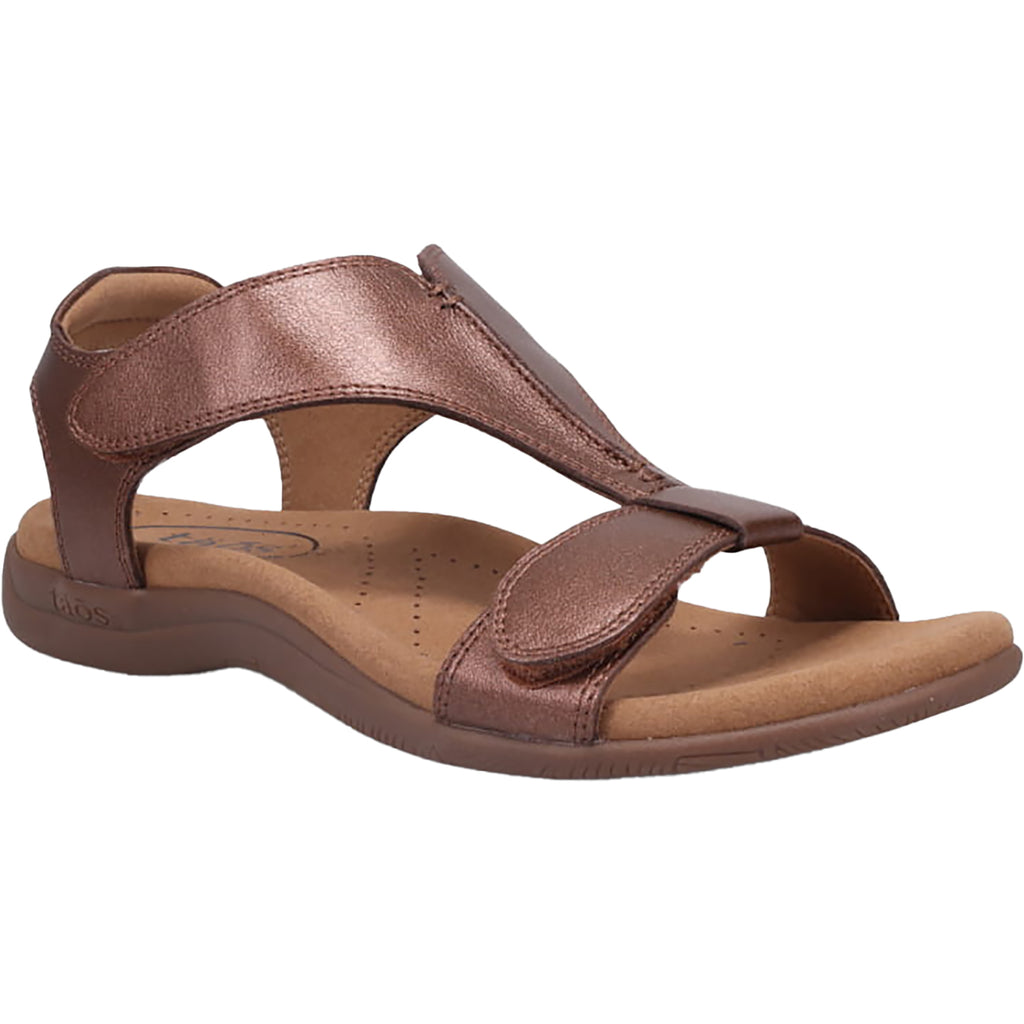 Womens Taos Women's Taos The Show Bronze Leather Bronze Leather