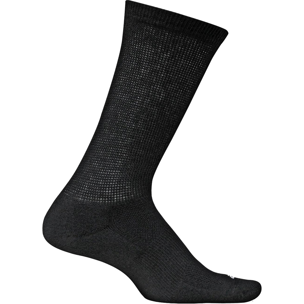 Unisex Feetures Unisex Feetures Therapeutic Crew Socks Black Black