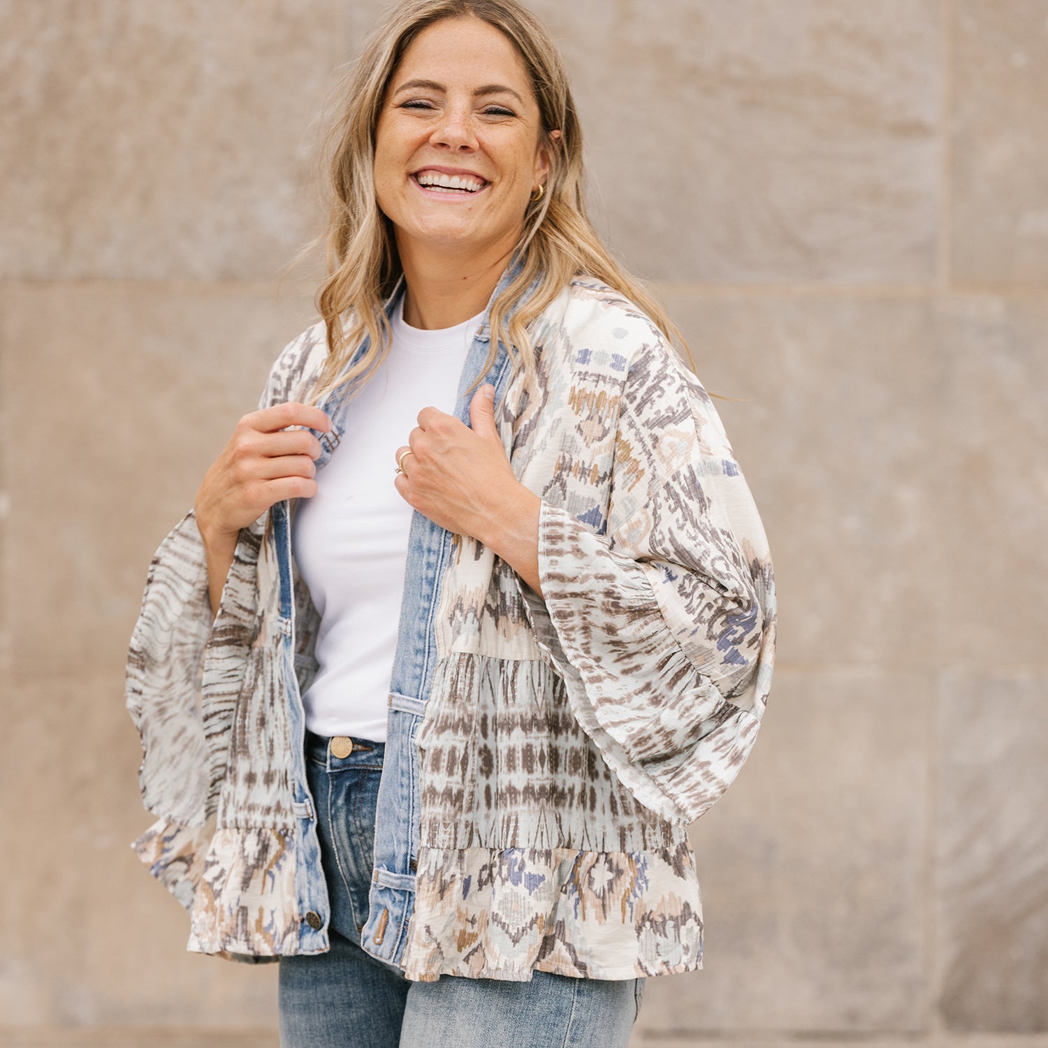 Womens Shannon passero Shannon Passero Tiffany Cardigan Women's Outerwear Liquid Mix Liquid Mix