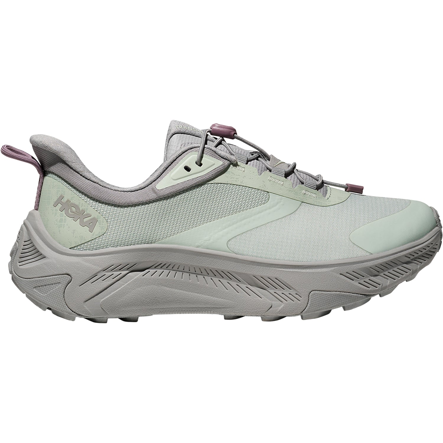 Womens Hoka one one Hoka Transport 2 (Neutral Support) Women's Athletic Shoes Trail Shoes Stardust/Sea Glass Stardust/Sea Glass