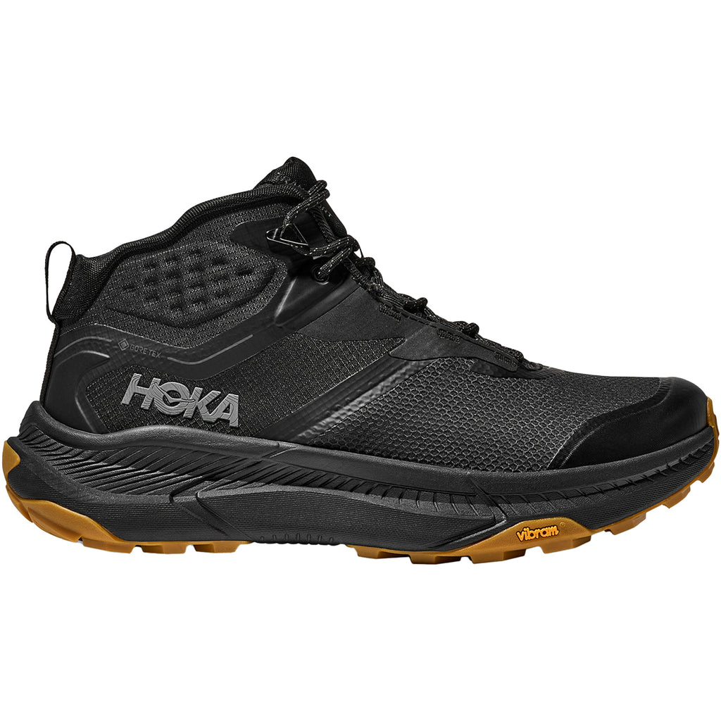 Men's Hoka Transport Hike GTX Black/Black