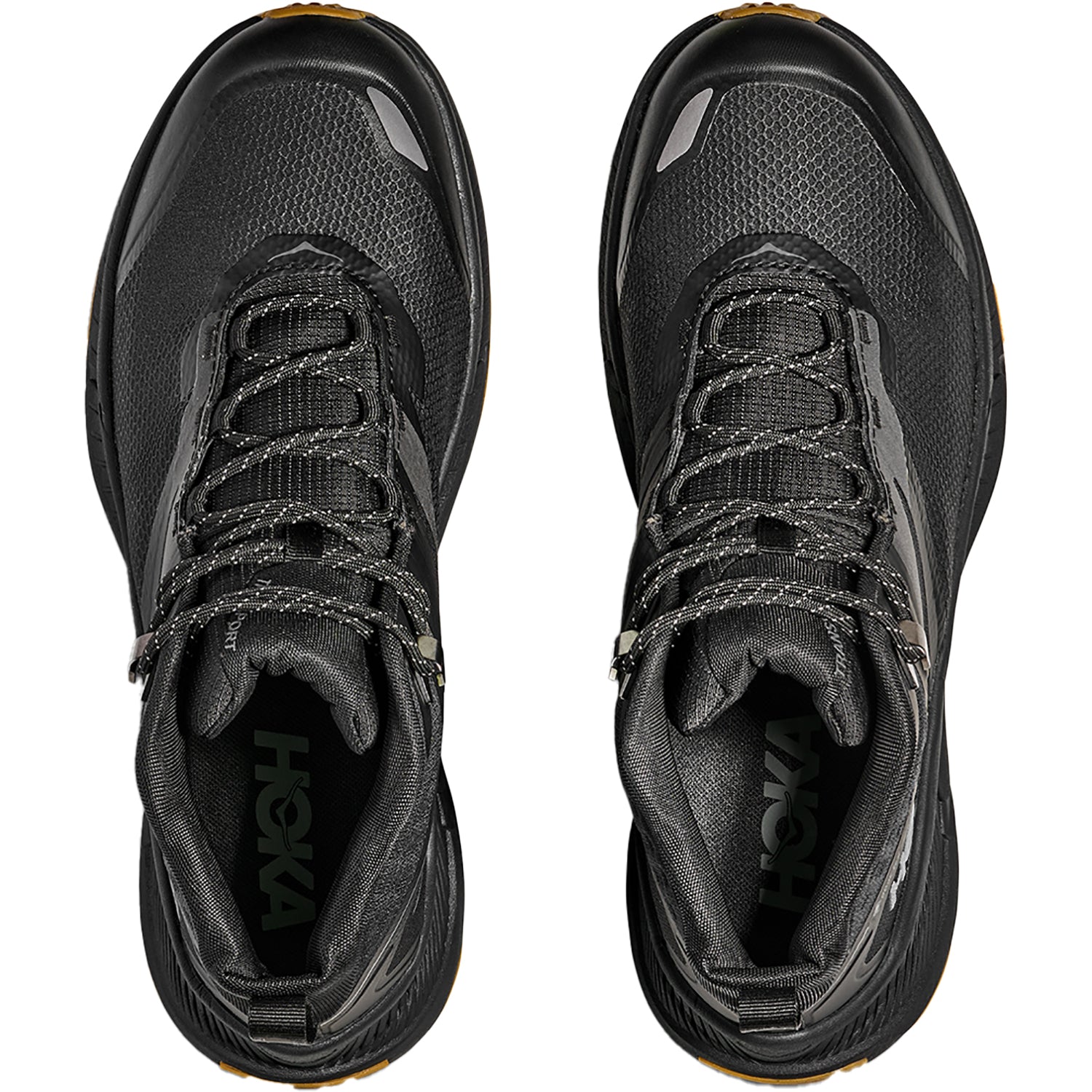 Men's Hoka Transport Hike GTX Black/Black – Footwear etc.