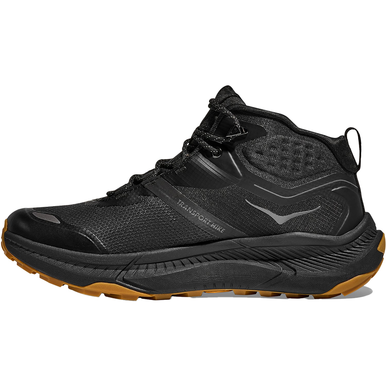 Men's Hoka Transport Hike GTX Black/Black – Footwear etc.