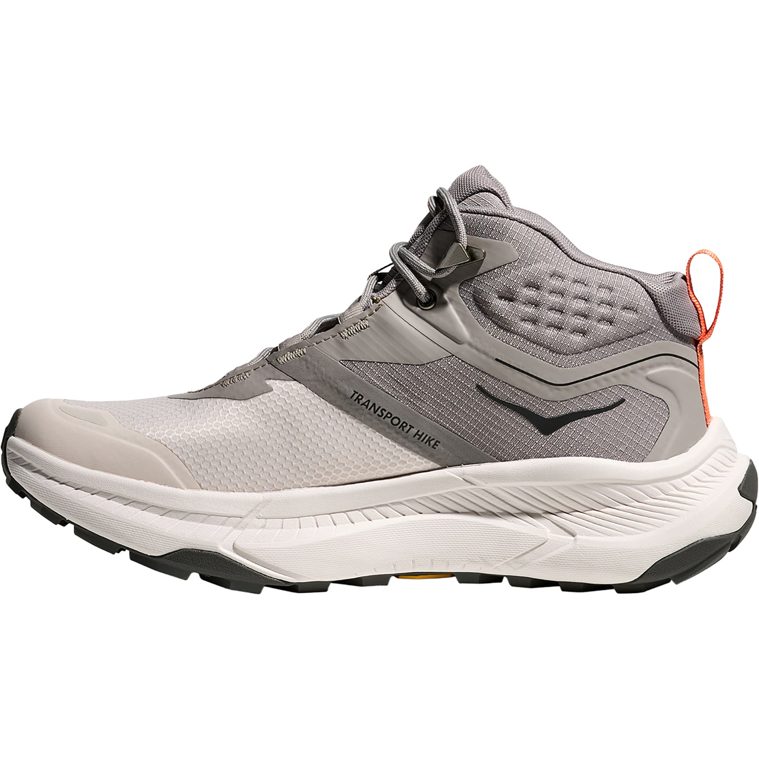 Womens Hoka one one Hoka Transport Hike GTX (Neutral Support) Women's Athletic Shoes Trail Hiking Shoes Cement/Stucco Cement/Stucco