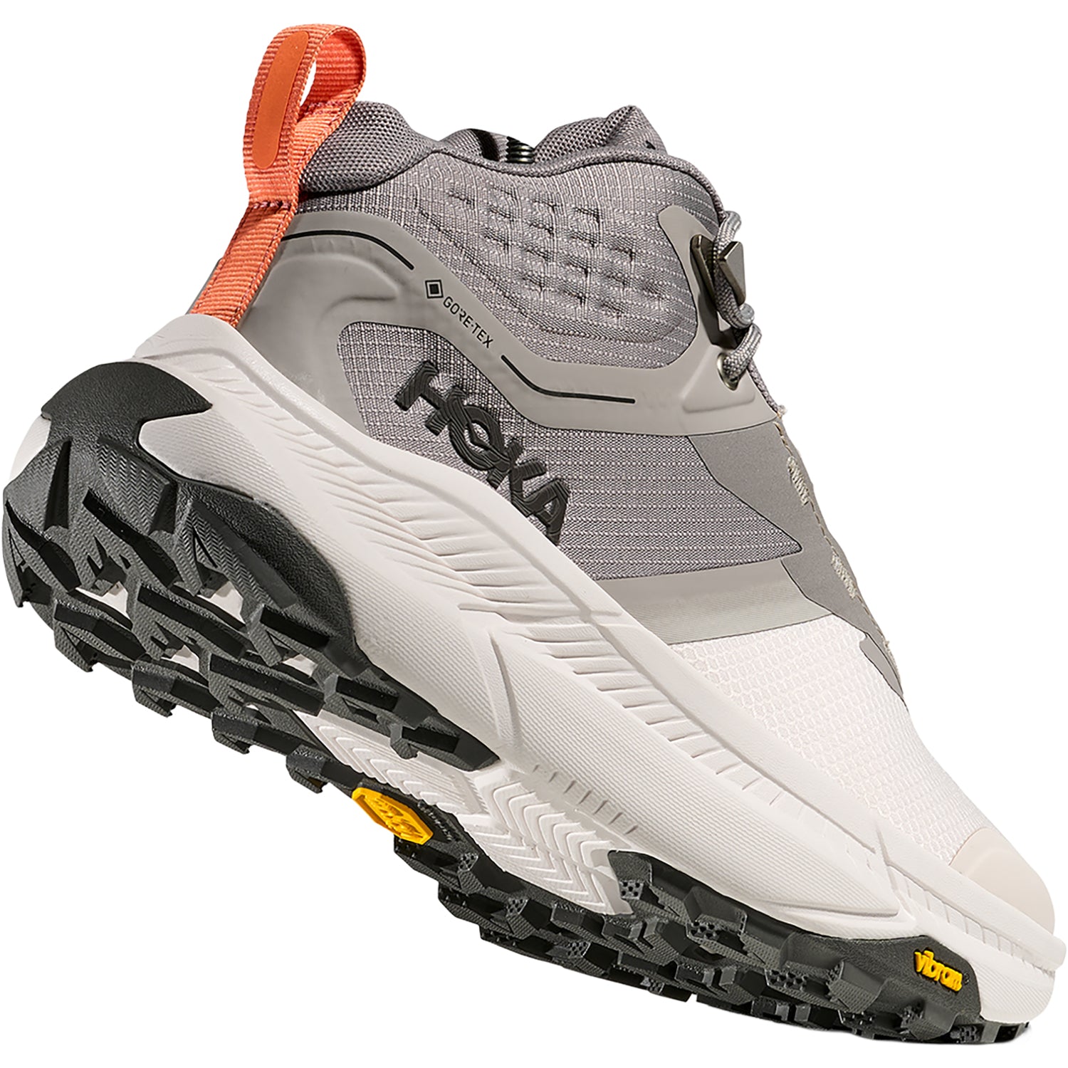 Womens Hoka one one Hoka Transport Hike GTX (Neutral Support) Women's Athletic Shoes Trail Hiking Shoes Cement/Stucco Cement/Stucco