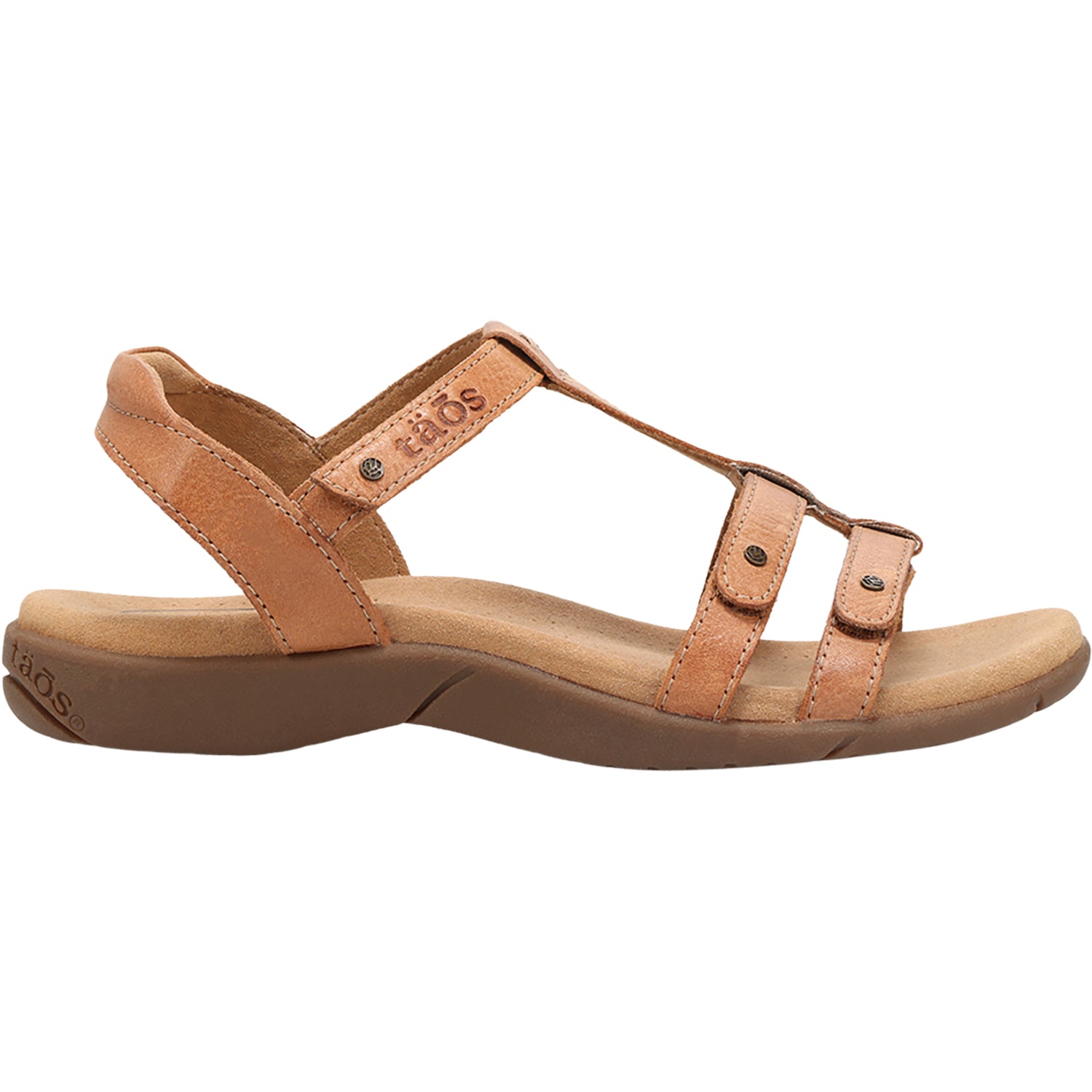Womens Taos Taos Trophy 2 Women's Supportive Sandals Honey Leather Honey Leather