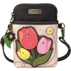  Chala Chala Tulip Cell Phone Crossbody Handbag Ivory Ivory