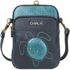  Chala Chala Turtle Uni Cell Phone Crossbody Handbag Turquoise Turquoise