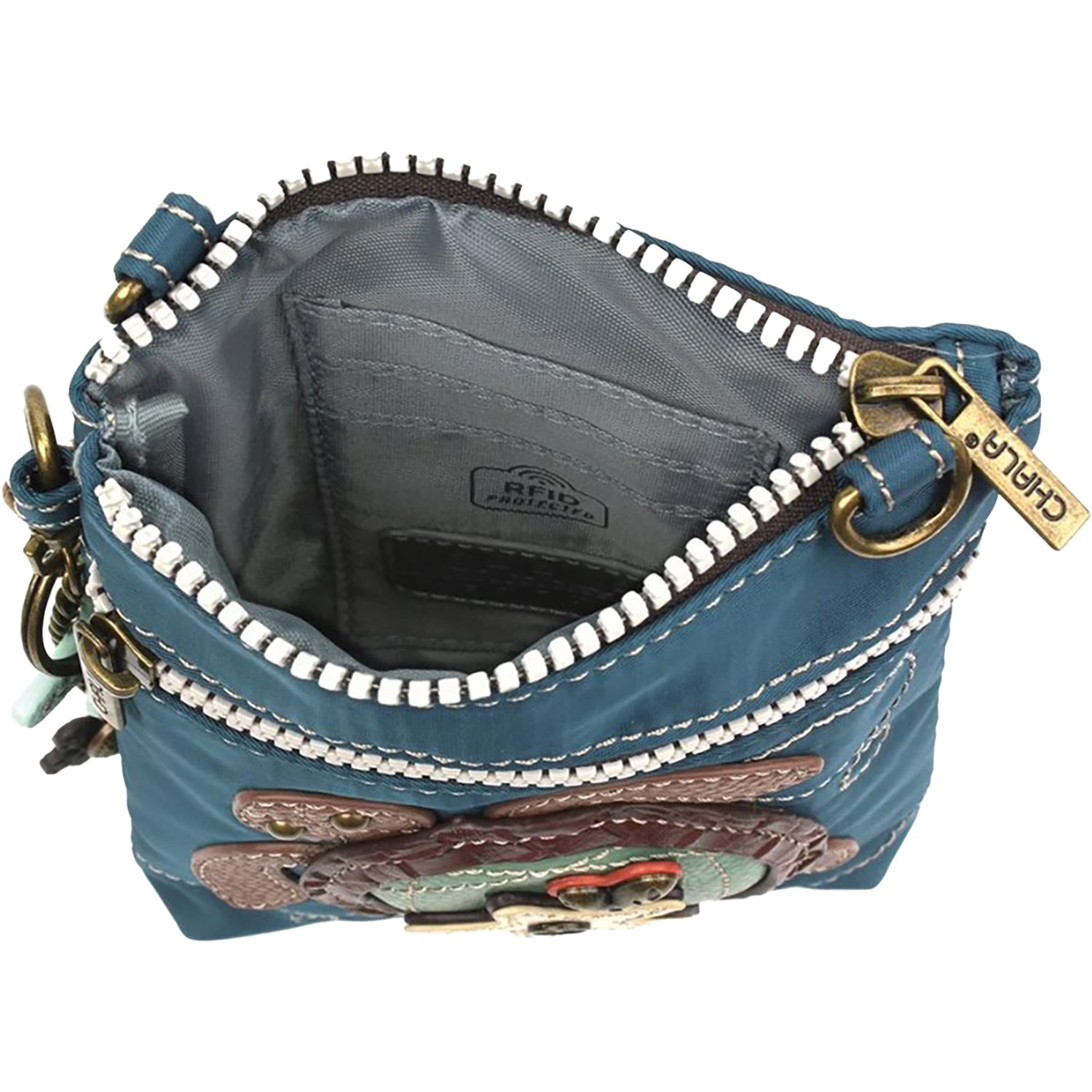 Womens Chala Chala Turtle Wallet Crossbody Handbag Sea Turquoise Sea Turquoise