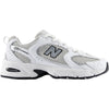 Unisex New balance New Balance 530 (Neutral Support) Unisex Athletic Shoes U530KLB White/Silver Metallic White/Silver Metallic