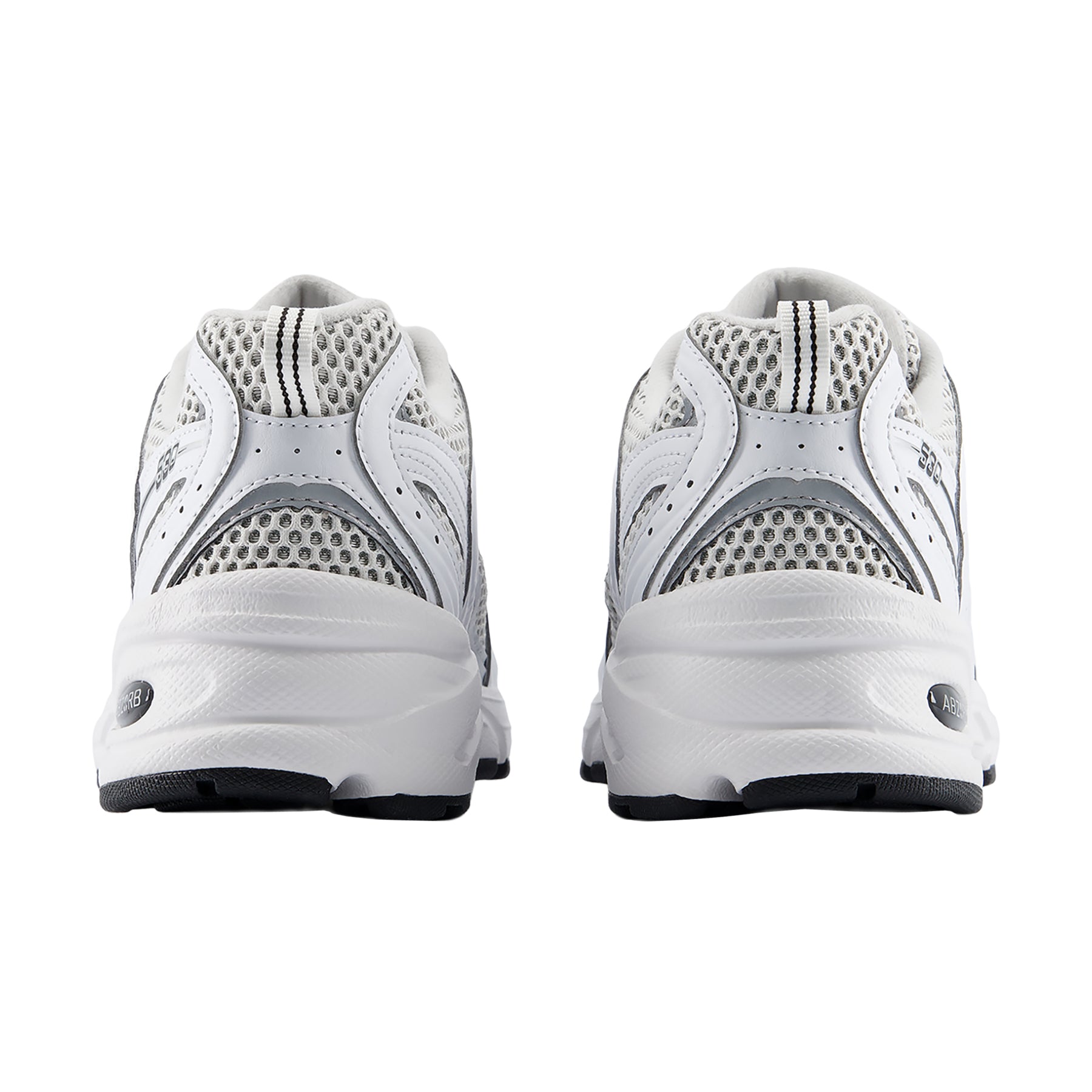 Unisex New balance New Balance 530 (Neutral Support) Unisex Athletic Shoes U530KLB White/Silver Metallic White/Silver Metallic
