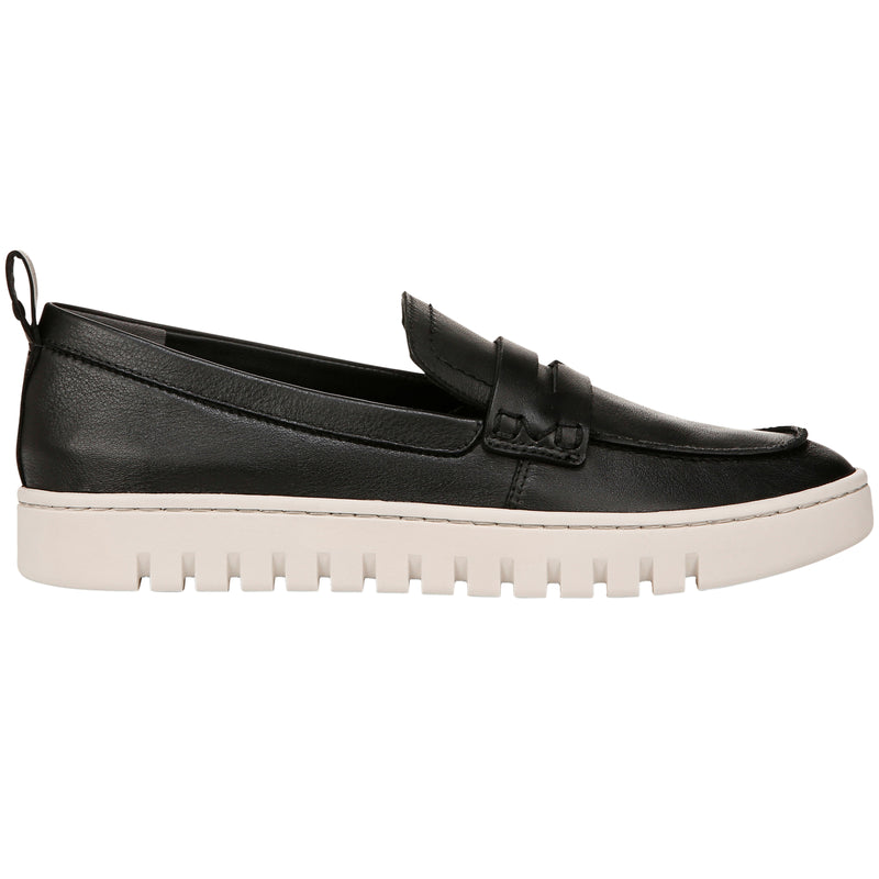 Women's Vionic Uptown Loafer Black/White Leather