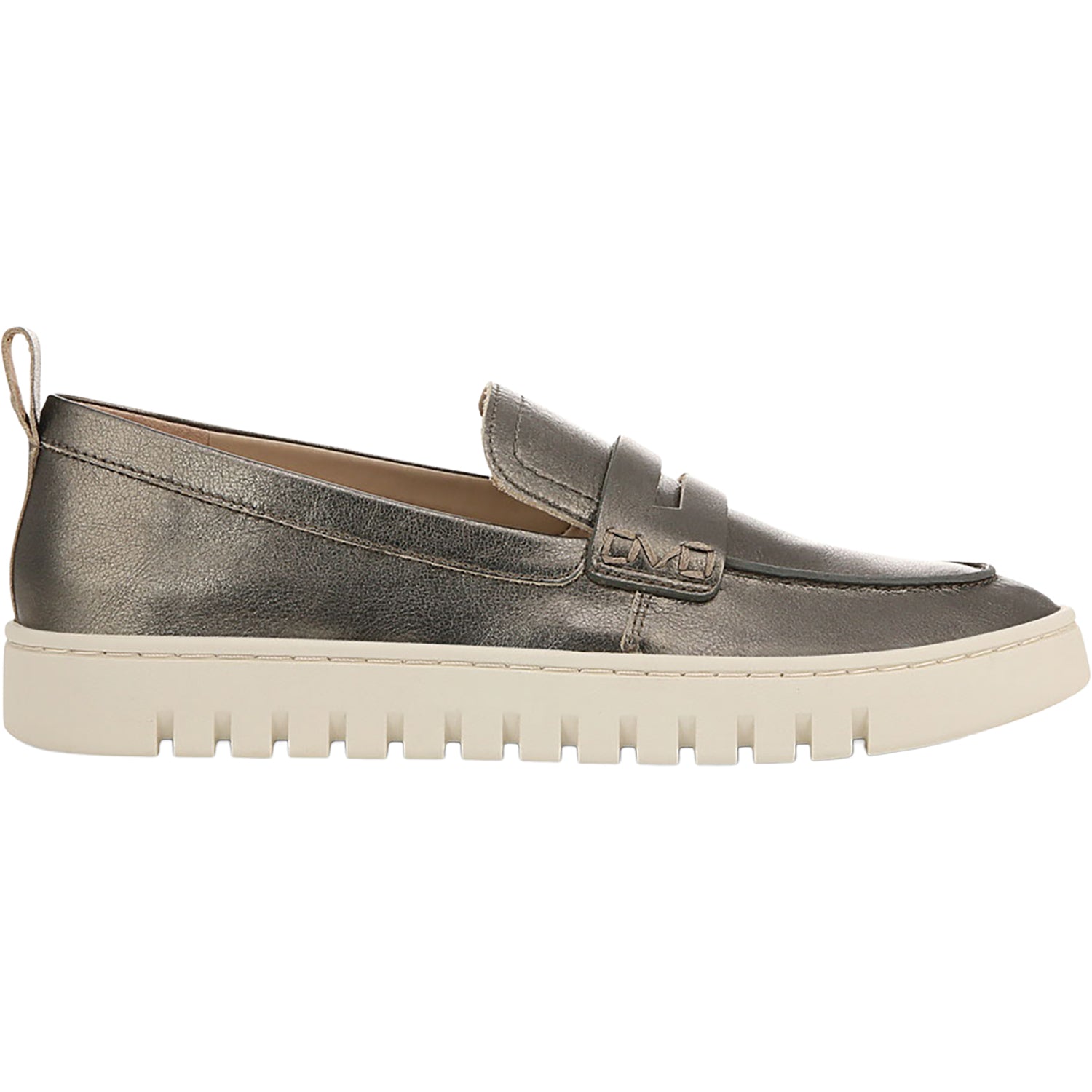 Womens Vionic Women's Vionic Uptown Gunmetal Leather Gunmetal Leather