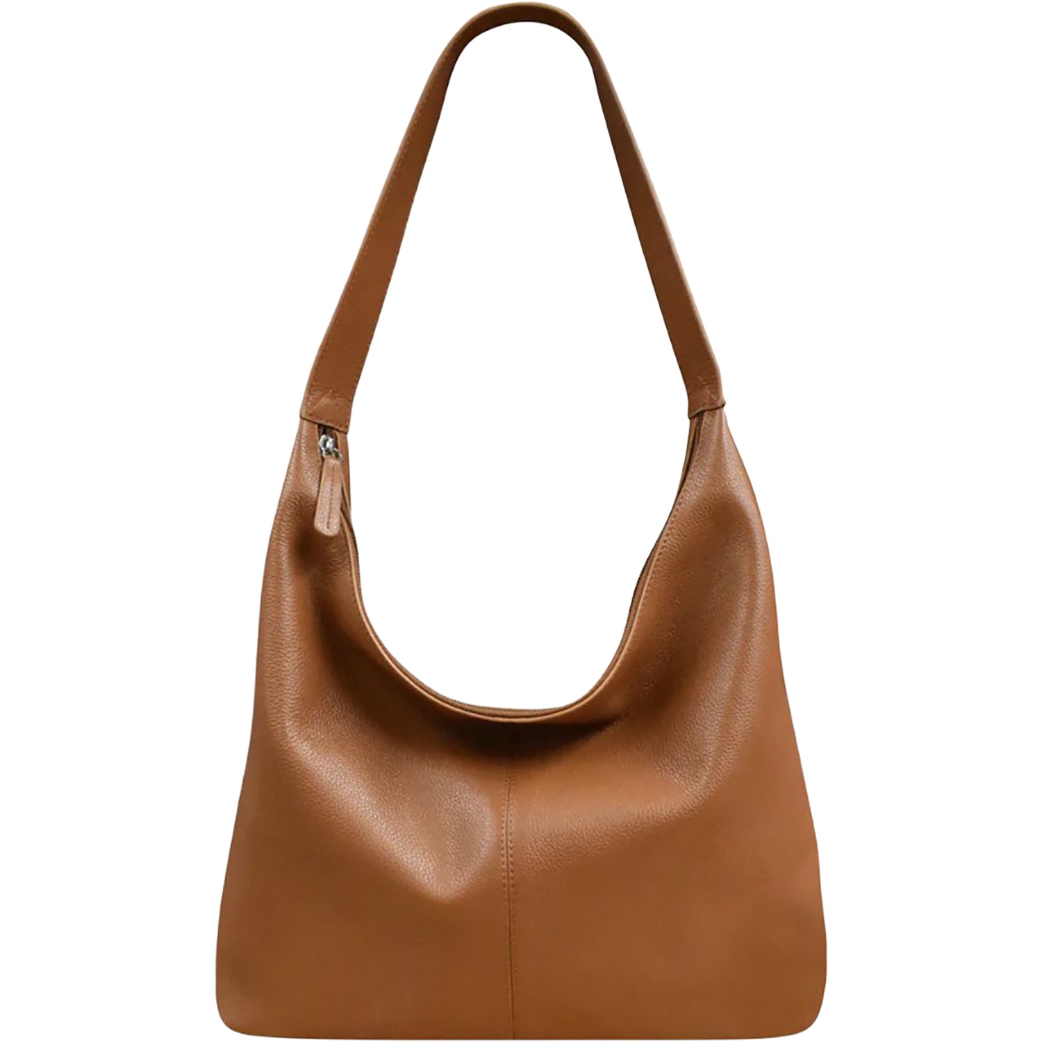 Womens Ili new york ili New York Unlined Slouchy Hobo Antique Saddle Leather Antique Saddle Leather