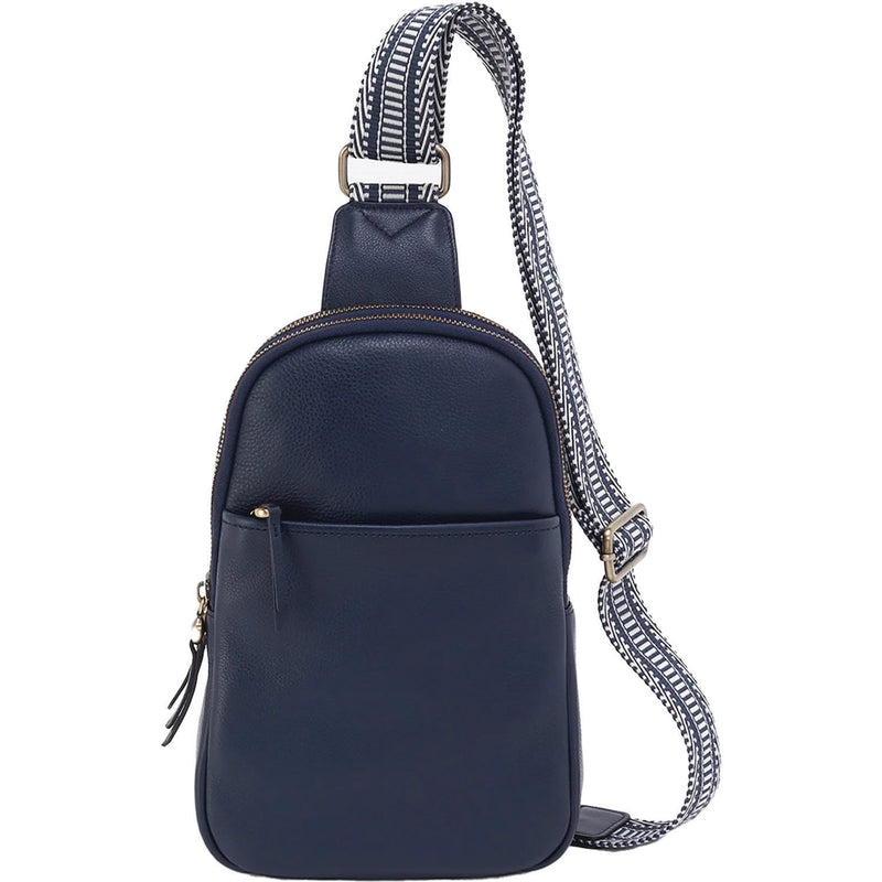Women's Hobo Cass Sling Sapphire Pebbled Leather
