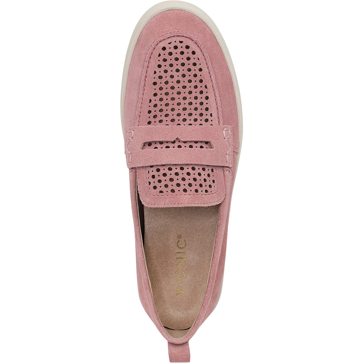 Womens Vionic Vionic Uptown Perf Women's Casual Shoes Cinder Rose Cinder Rose