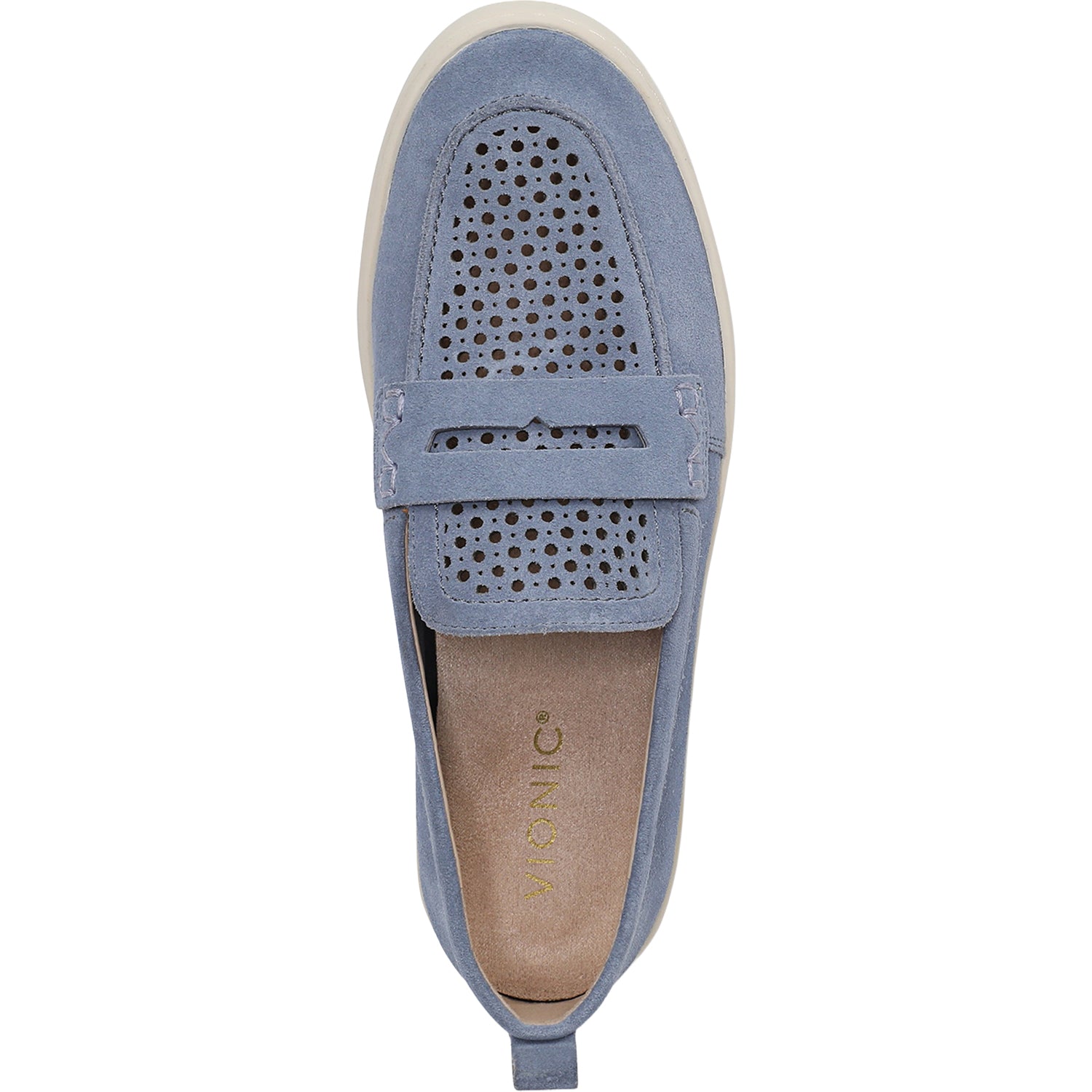 Womens Vionic Vionic Uptown Perf Women's Casual Shoes Pacific Blue Pacific Blue