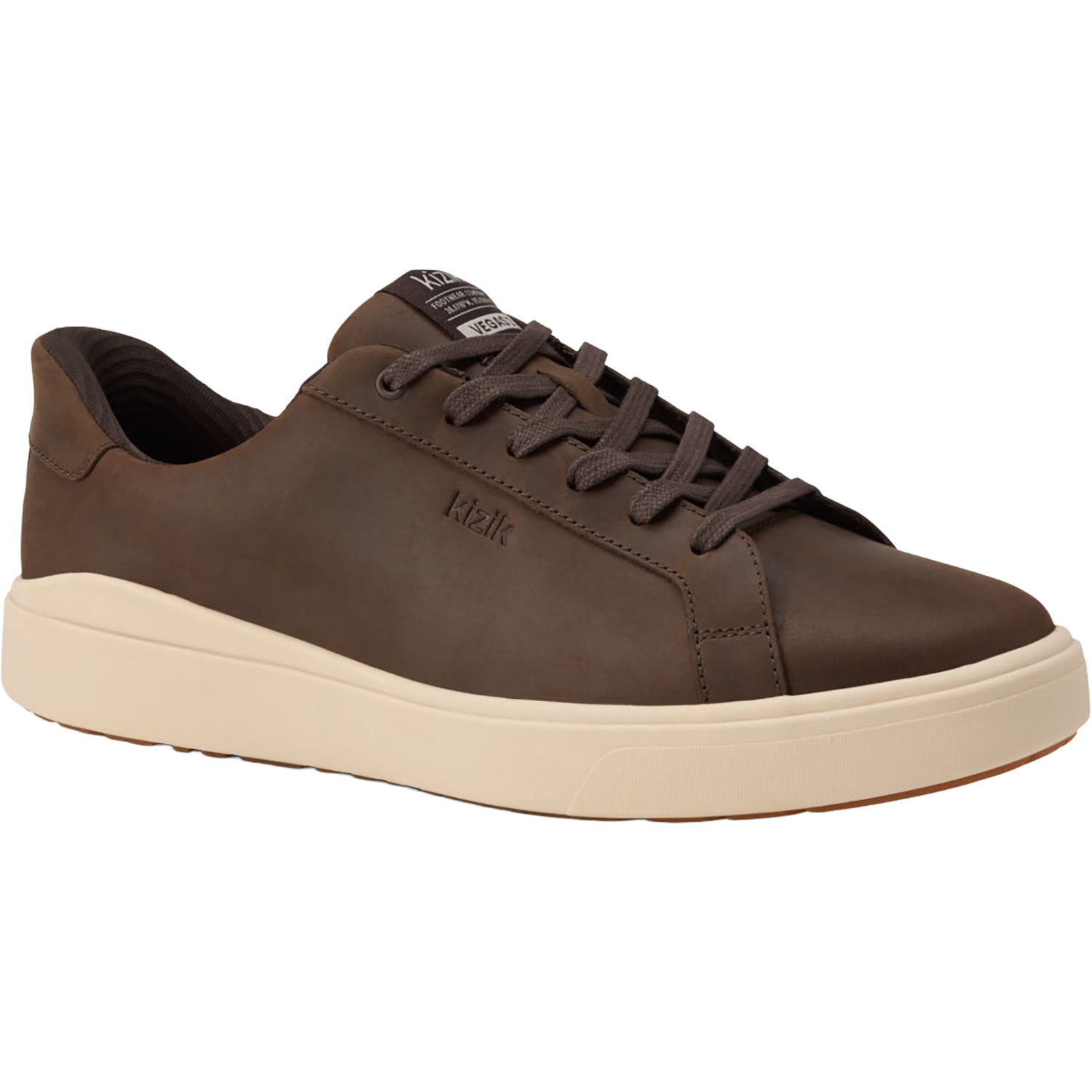 Mens Kizik Men's Kizik Vegas 2 Mole/Whitecap Mole/Whitecap