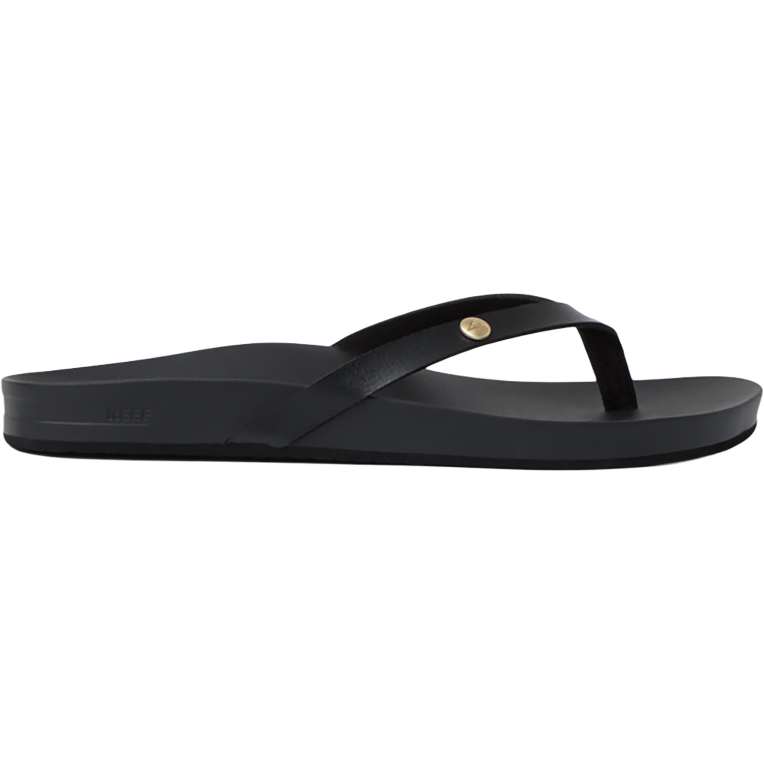 Womens Reef Reef Vista Ivy Women's Thong Sandals Black/Black Black/Black