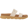 Womens Reef Reef Vista Luxe Thea Women's Slide Sandals Parchment Parchment