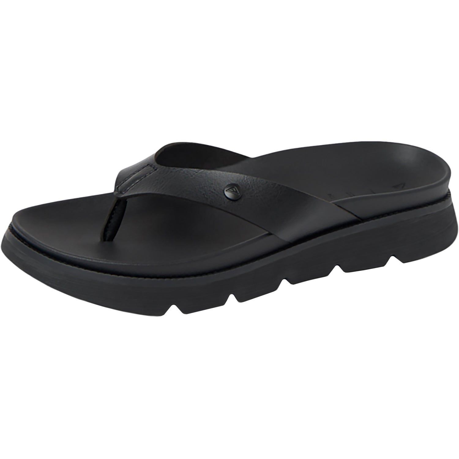 Womens Reef Reef Vista Luxe Vivianahh Women's Sandals Thong Sandals Black/Black Black/Black
