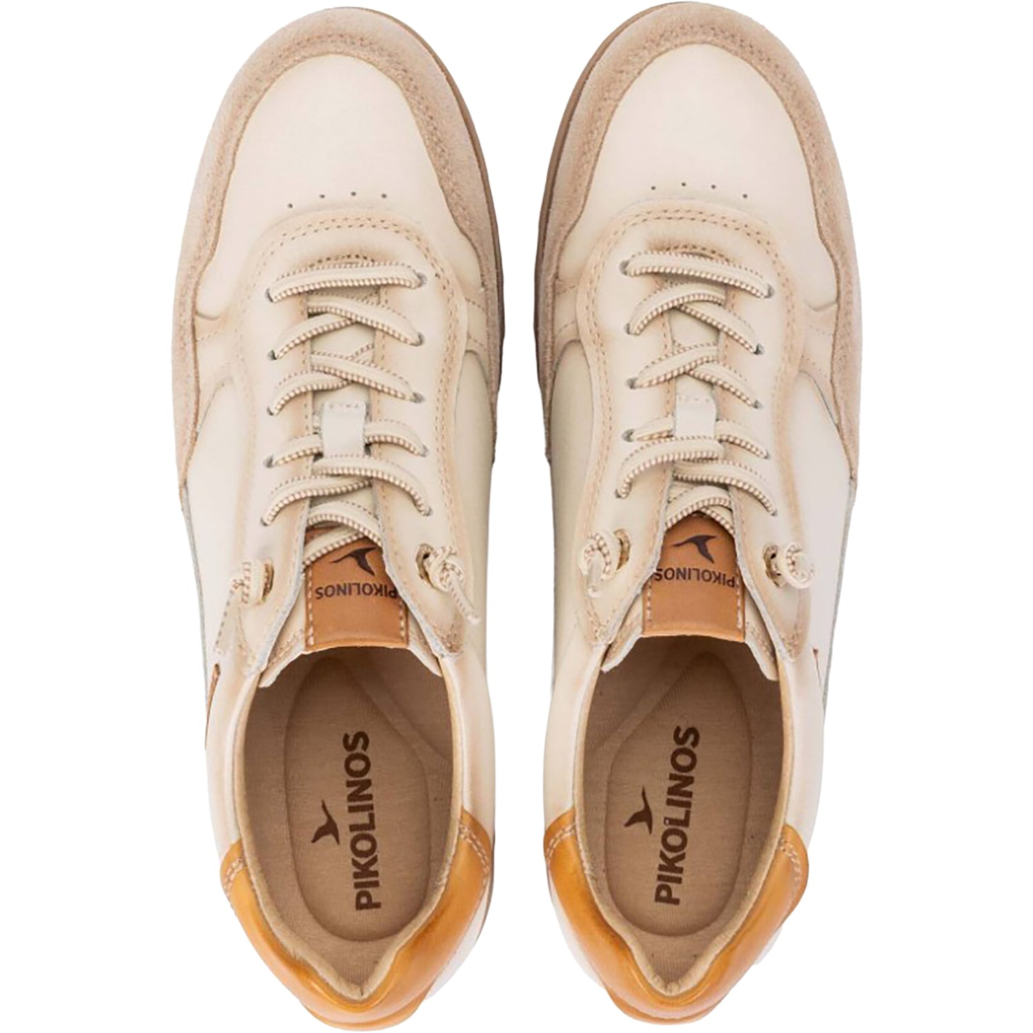 Womens Pikolinos Pikolinos Vigo W3W-6915C1 Women's Casual Lace-Ups Nata Leather Nata Leather