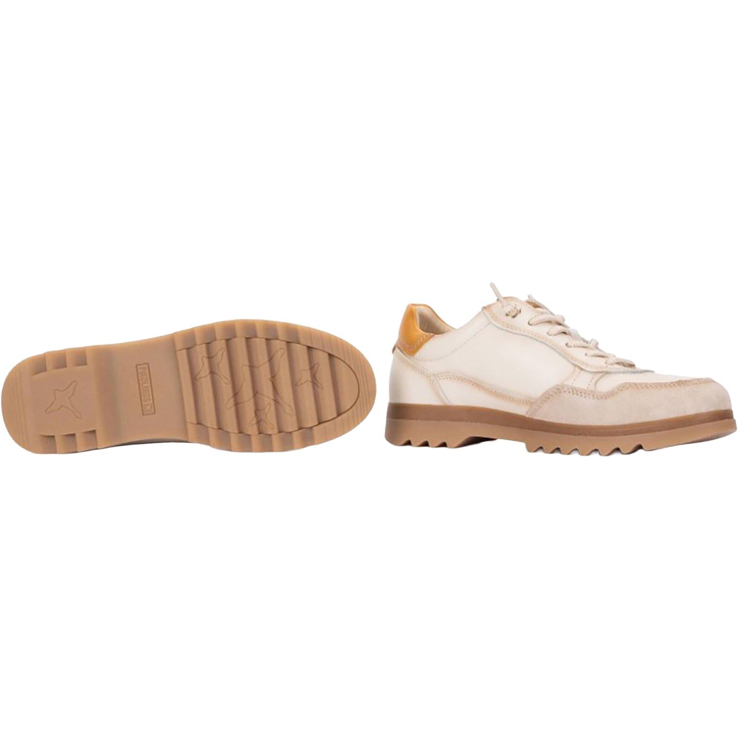 Womens Pikolinos Pikolinos Vigo W3W-6915C1 Women's Casual Lace-Ups Nata Leather Nata Leather