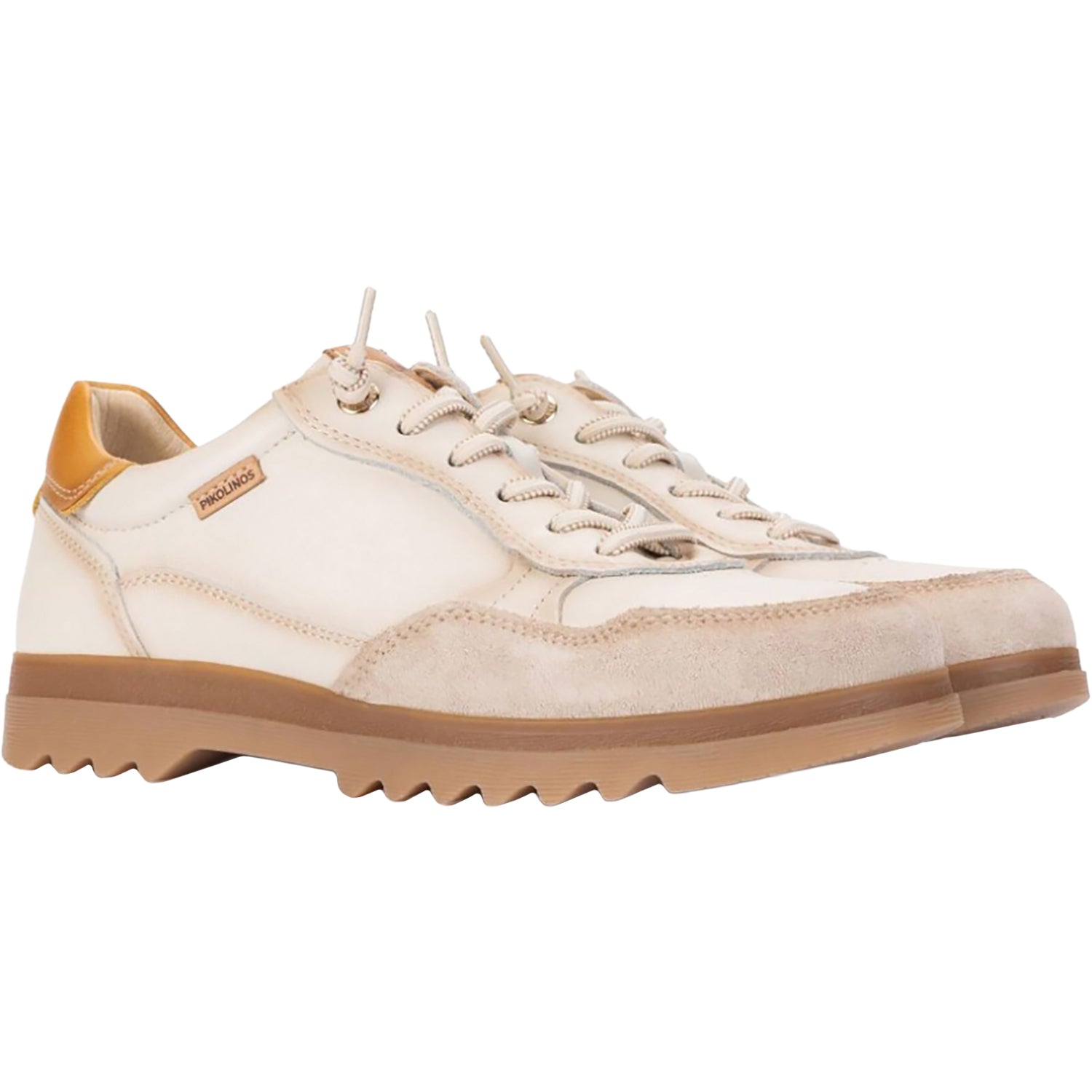 Womens Pikolinos Pikolinos Vigo W3W-6915C1 Women's Casual Lace-Ups Nata Leather Nata Leather