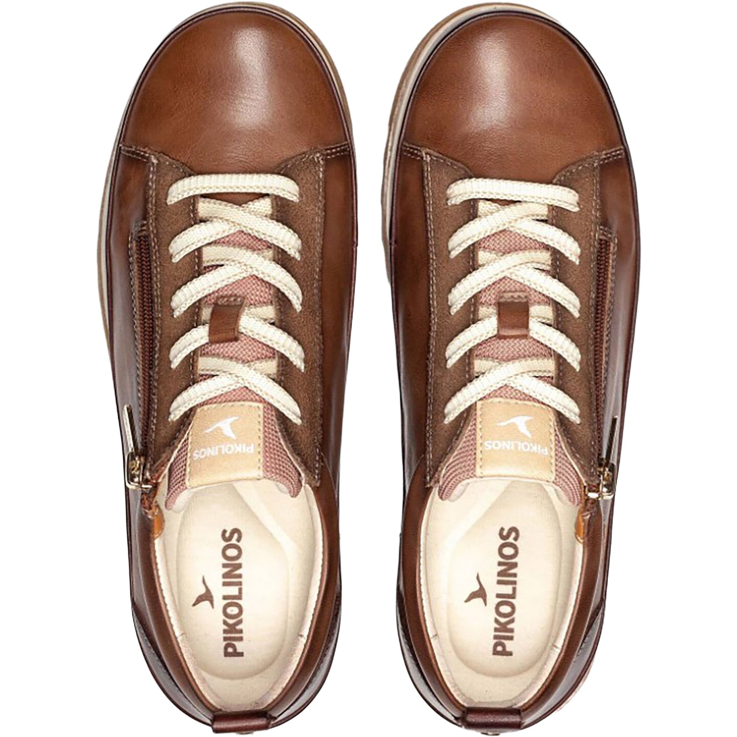 Womens Pikolinos Pikolinos Vigo W3W-6979C5 Women's Casual Lace-Ups Topo Leather Topo Leather