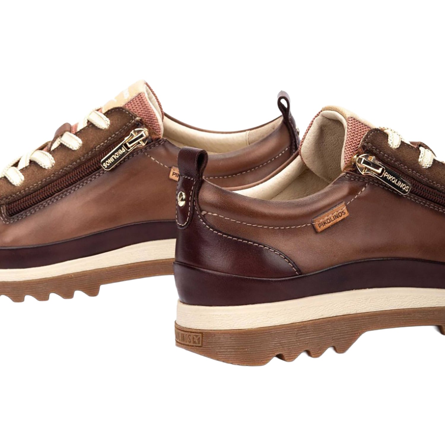 Womens Pikolinos Pikolinos Vigo W3W-6979C5 Women's Casual Lace-Ups Topo Leather Topo Leather