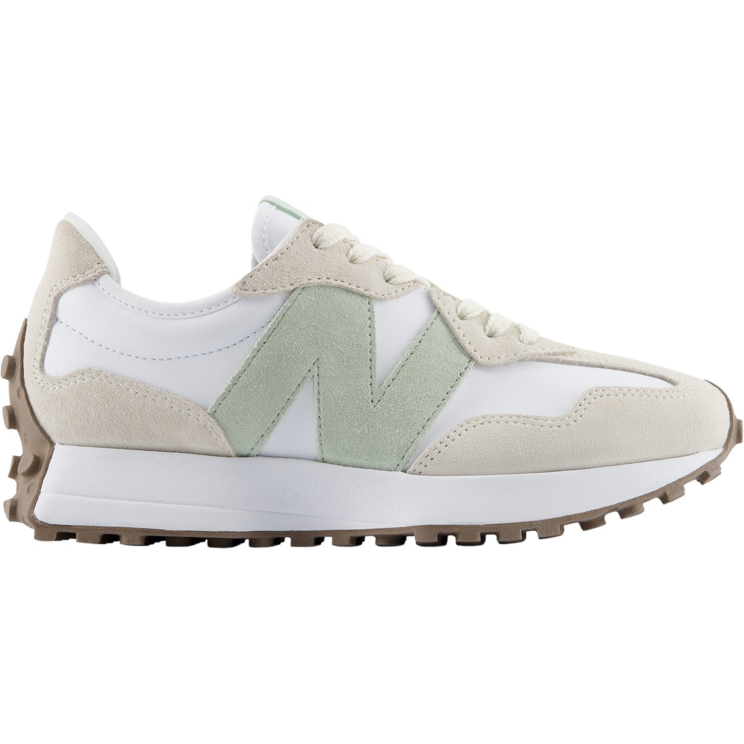 Womens New balance New Balance 327 Women's Athletic Shoes W327SUB Angora/NB 103 White (Neutral Support) Angora/NB 103 White